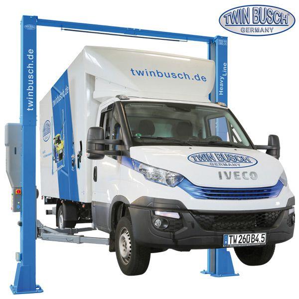 El. hidraulična dvostupna dizalica 6T sgornjim povezivanjem TWIN BUSCH