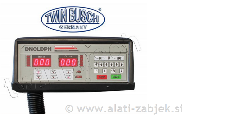 Centrirni stroj za teretna vozila TWIN BUSCH