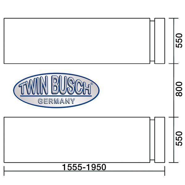 Elektro-hidraulična škarasta dizalica 3T TWIN BUSCH