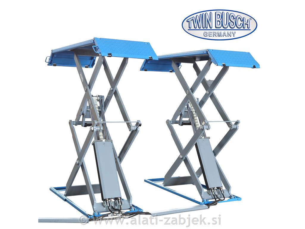Elektro-hidraulična škarasta dizalica 3T TWIN BUSCH