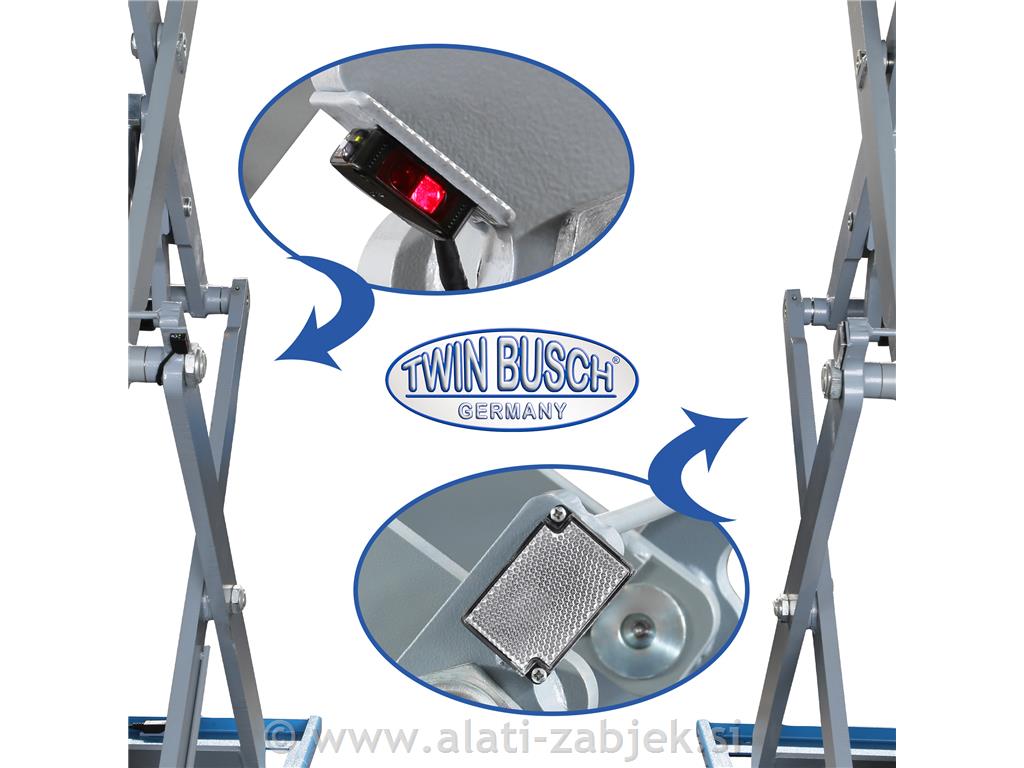 Elektro-hidraulična škarasta dizalica 3T TWIN BUSCH