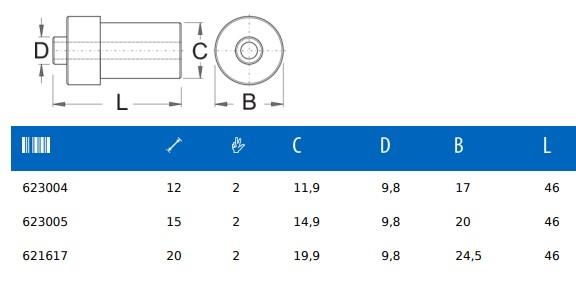 Uložak glavčine za 1689 - 1689.3 UNIOR