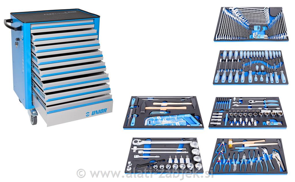 Garnitura orodja za servis težke mehanizacije 209-delna 1012A UNIOR