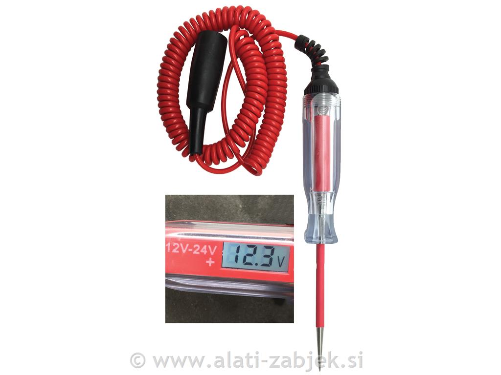 Tester napona LCD 12- 24V WELZH