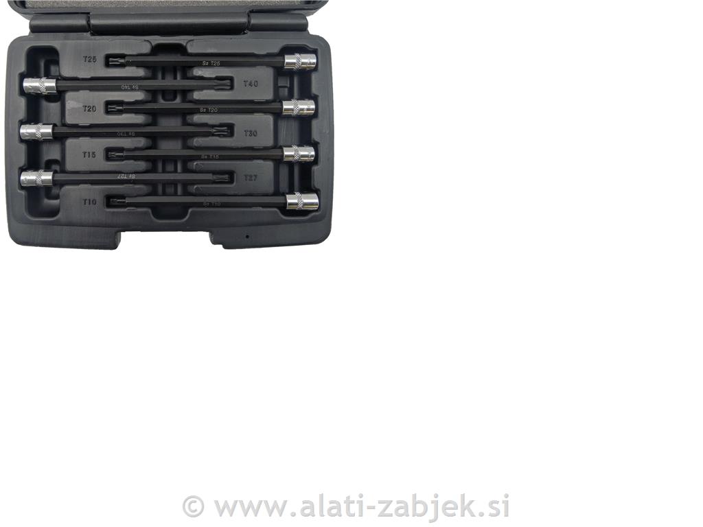 7- dijelni set torx nastavaka T10-T40 1/4" 130 mm WELZH