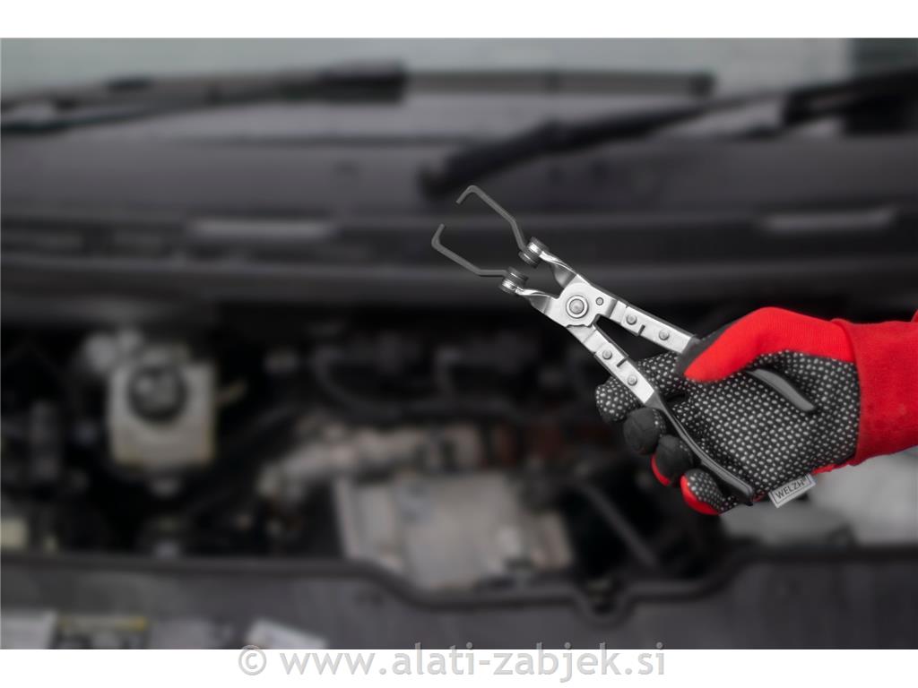 Kliješta za cijevi za gorivo; Fleksibilna glava WELZH