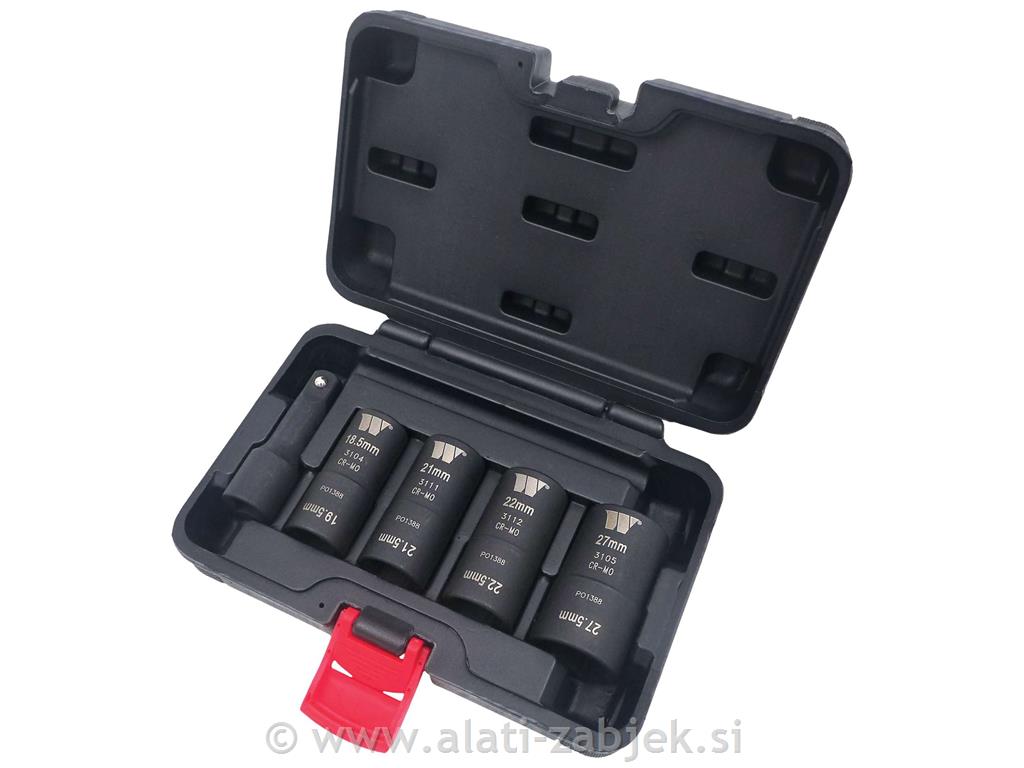 5-delni set nasadnih ključev vmesnih dimenzij WELZH