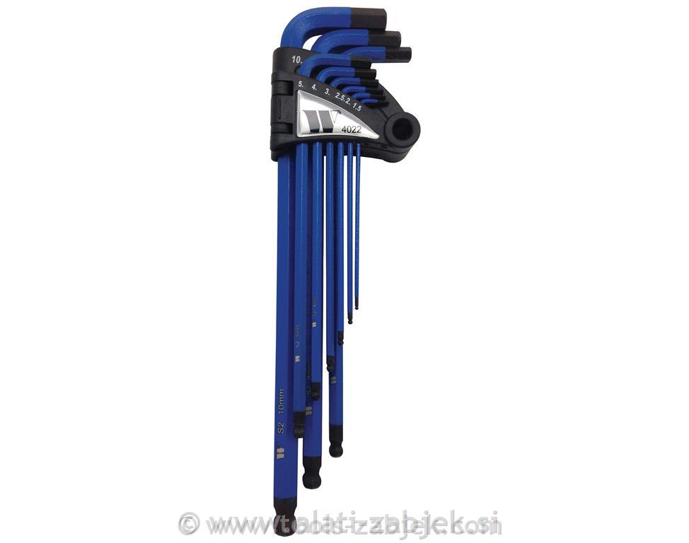 9-dijelni set ključeva 1-10 mm S2 WELZH
