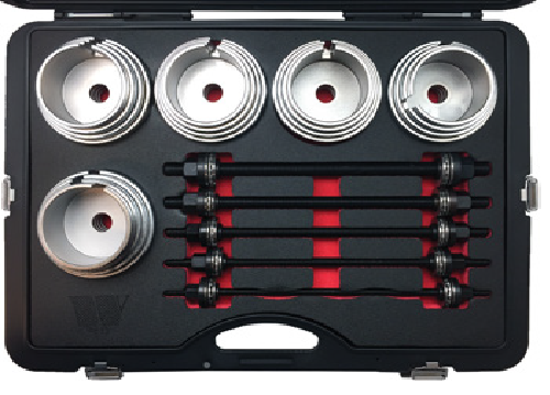 Univerzalni set čahura i navojnih palicaM10-M12 WELZH