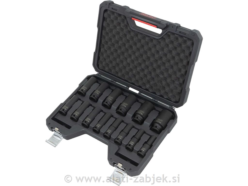 14-dijelni set kovanih nasadnih ključeva1/2" 10 - 32 mm WELZH