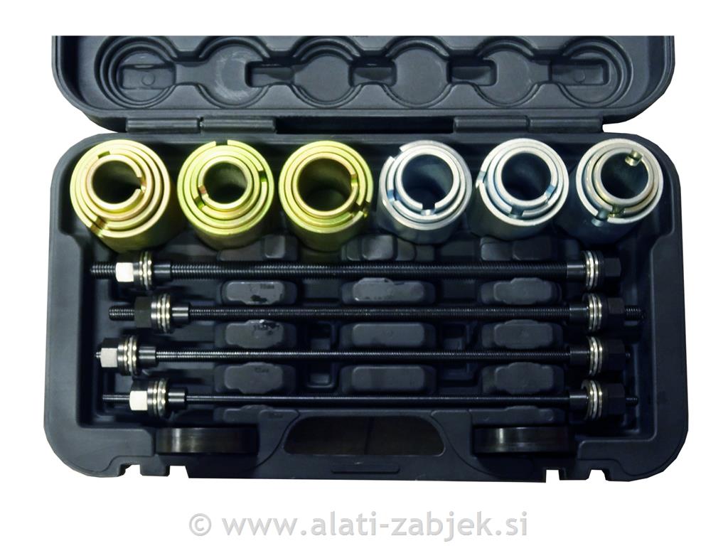 Set čahura s navojnim palicama M10X1,5 -M12X1,5 WELZH