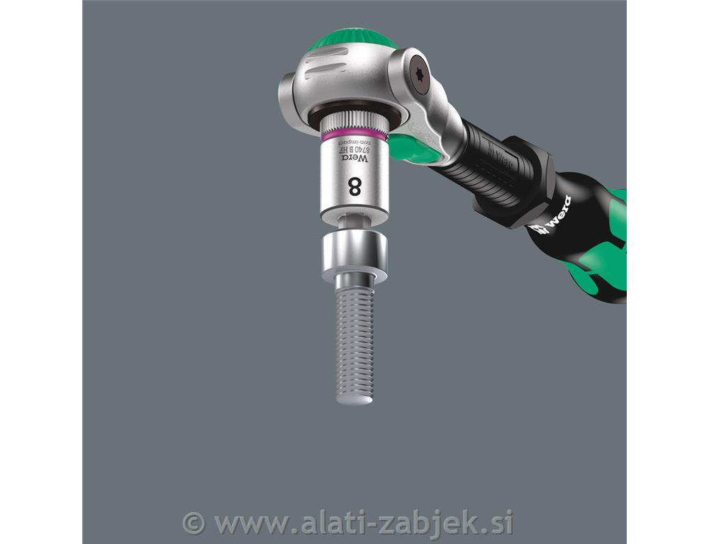 Set račni Zyklop 1/4" 8100 SA WERA