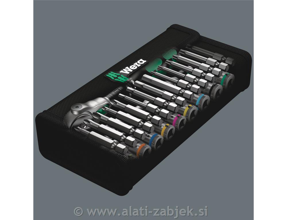 Set 1/4" 8100 SA 6 WERA