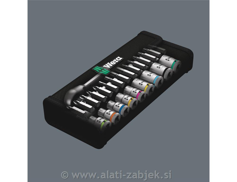 Set račni Zyklop 1/4" 8100 SA 7 WERA