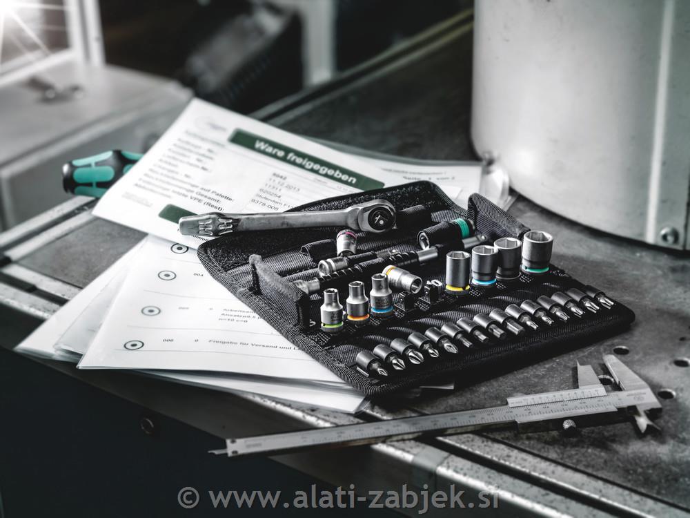 Set račni Zyklop 1/4" 8100 SA 7 WERA