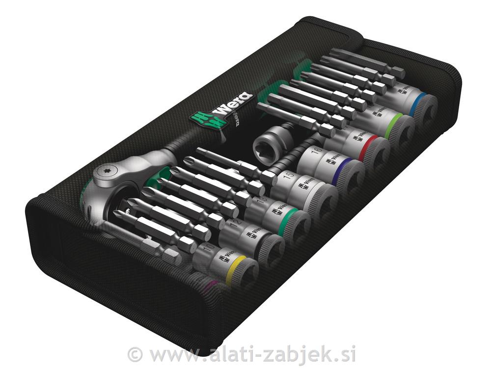 Set račni Zyklop 3/8" 8100 SB 6 WERA