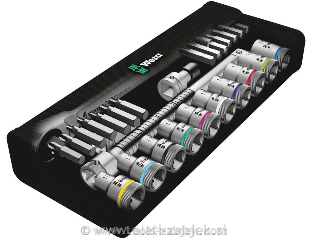 Set račni Zyklop 1/2" 8100 SC 7 WERA