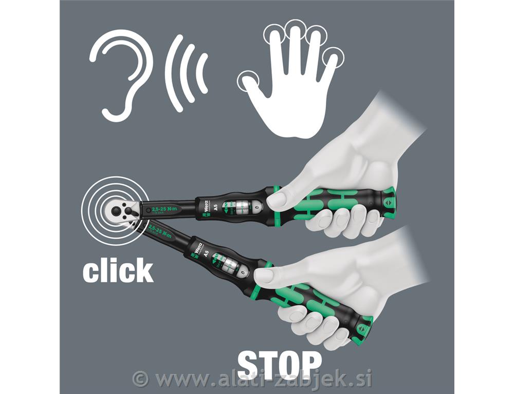 16-dijelni biciklistički komplet Torque1 WERA