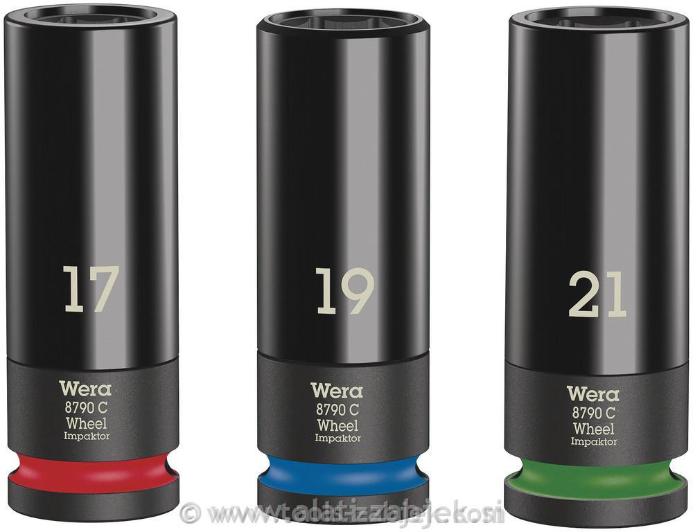 Komplet nasadnih ključeva Wera Wheel Impaktor 1/2" WERA