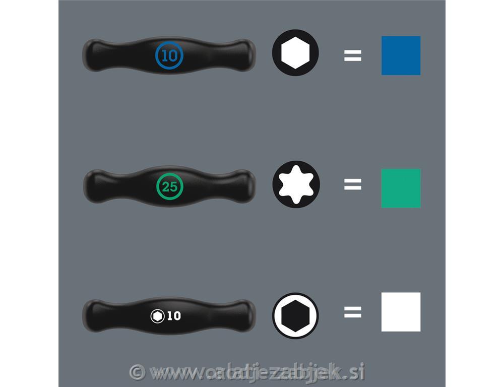 Odvijač s T ručkom Hex-Plus WERA