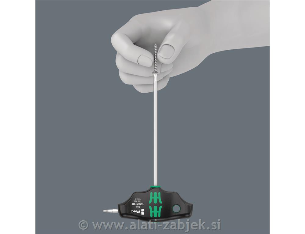 TORX® HF Set 1 odvijač T-ručka/ odvijačs funkcijom držanja WERA