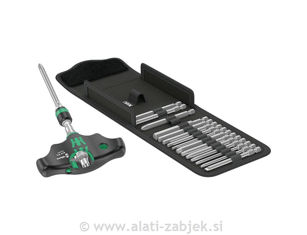 Odvijač s bitovima Kraftform Kompakt 400RA WERA