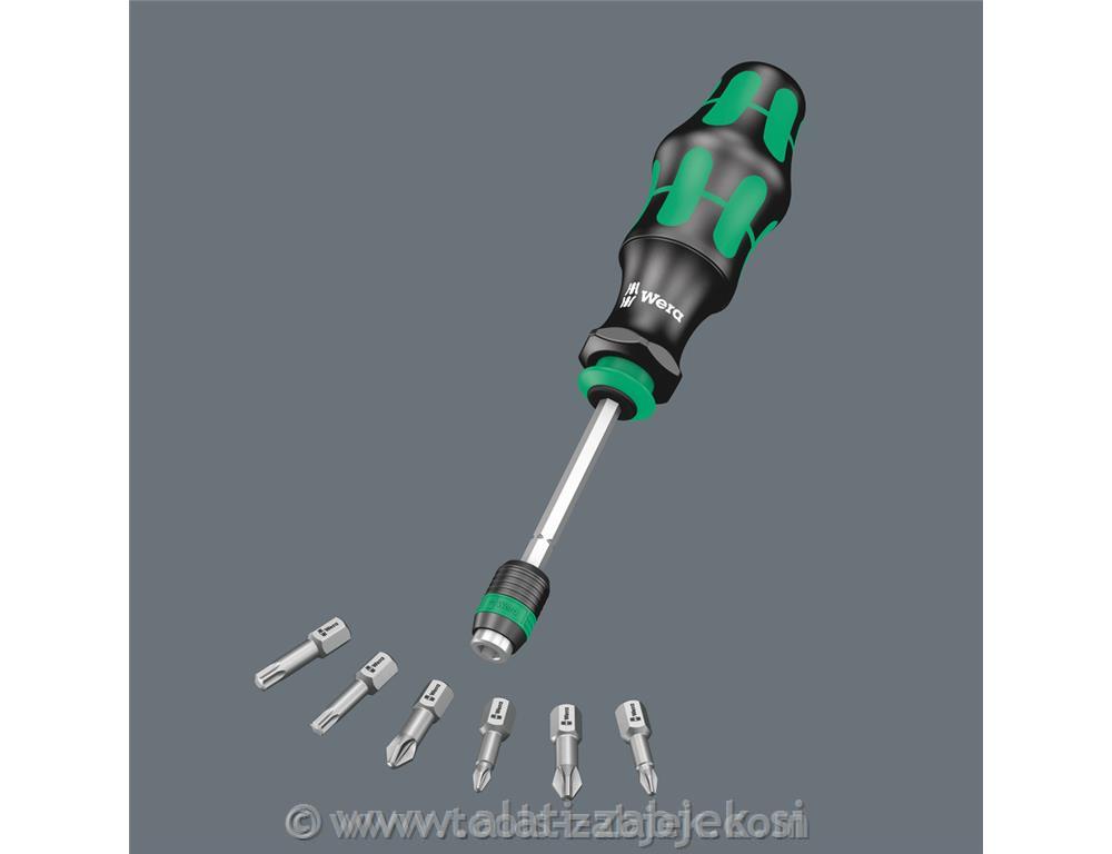 Odvijač s bitovima Kraftform Kompakt WERA