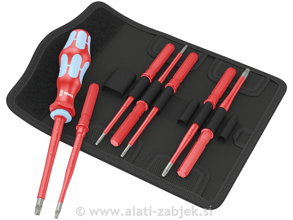 Kraftform Kompakt VDE 8-dijelni setodvijača WERA