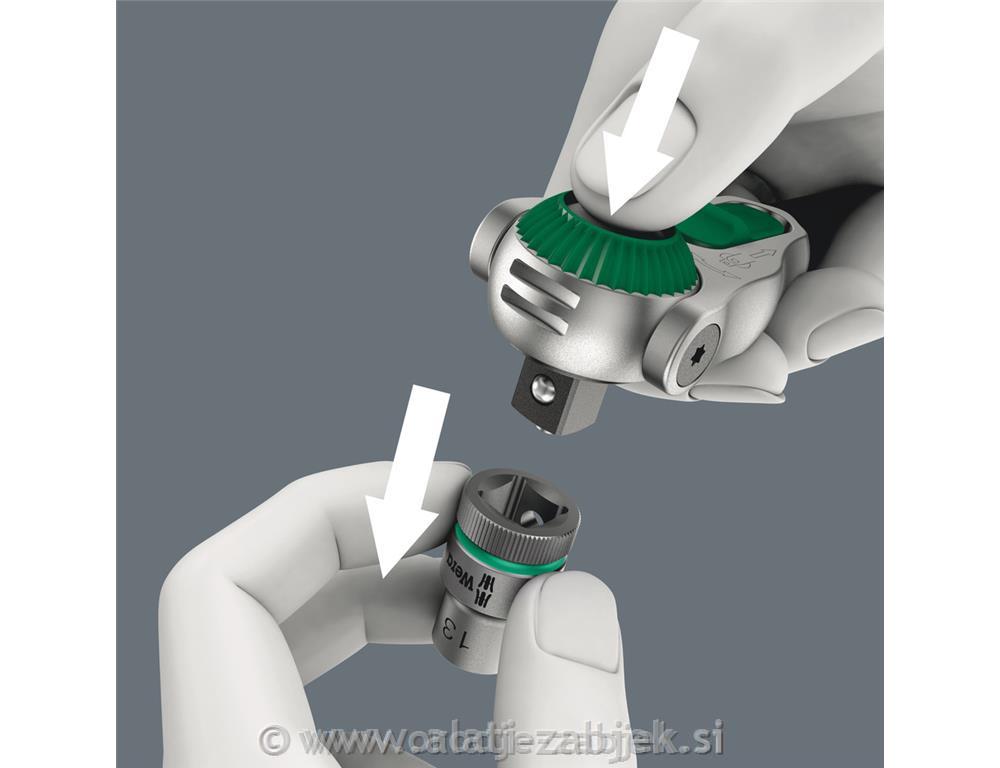 Brza račna s okretnom glavom Zyklop WERA