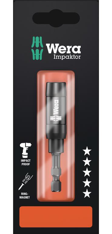 Impaktor držač sa sigurnosnim prstenom iprestenastim magnetom 897/4 WERA