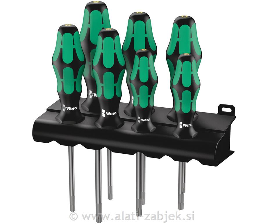 7-dijelni set odvijača 367/7 TORX® WERA