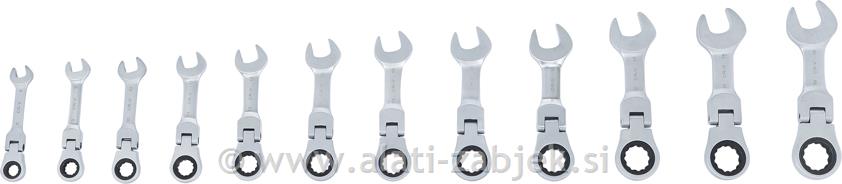 Set kombiniranih ključeva s čegrtaljkom BGS TECHNIC