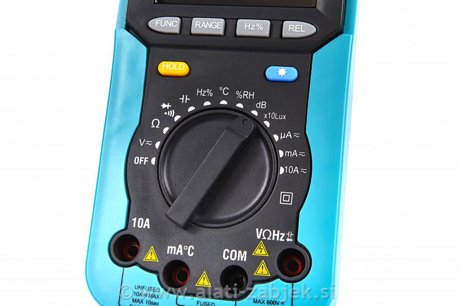 5 u 1 digitalni multimetar HB