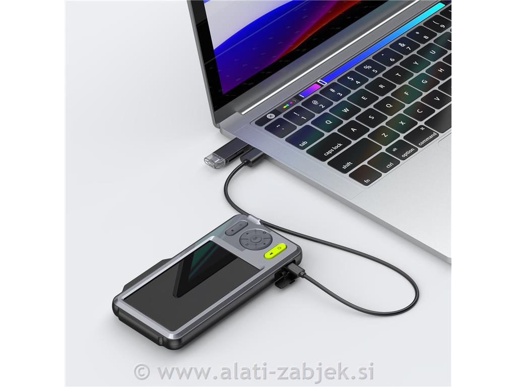 Videoskop s dvostrukom kamerom 3,9 mm HUBITOOLS