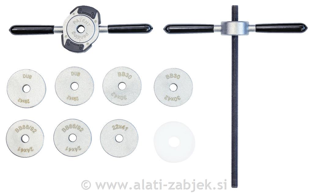 Set za prešanje gonilnih ležajev 1721BB UNIOR